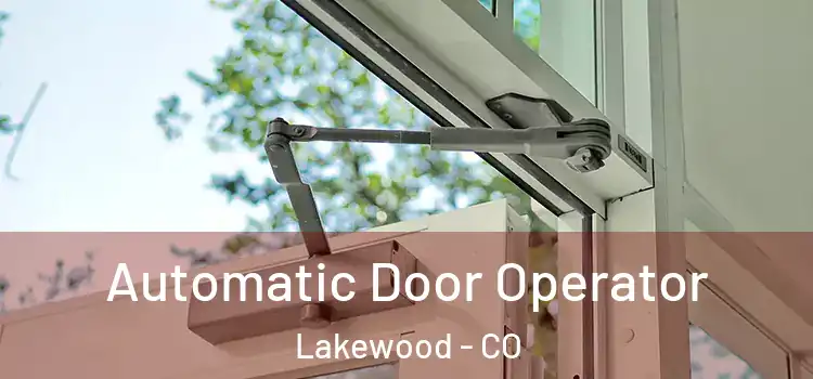 Automatic Door Operator Lakewood - CO