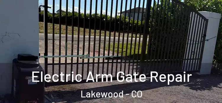 Electric Arm Gate Repair Lakewood - CO