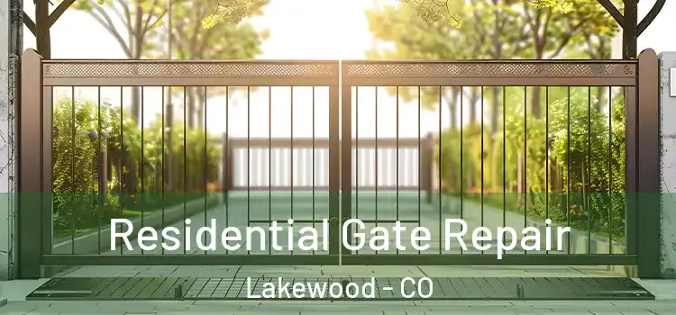 Residential Gate Repair Lakewood - CO